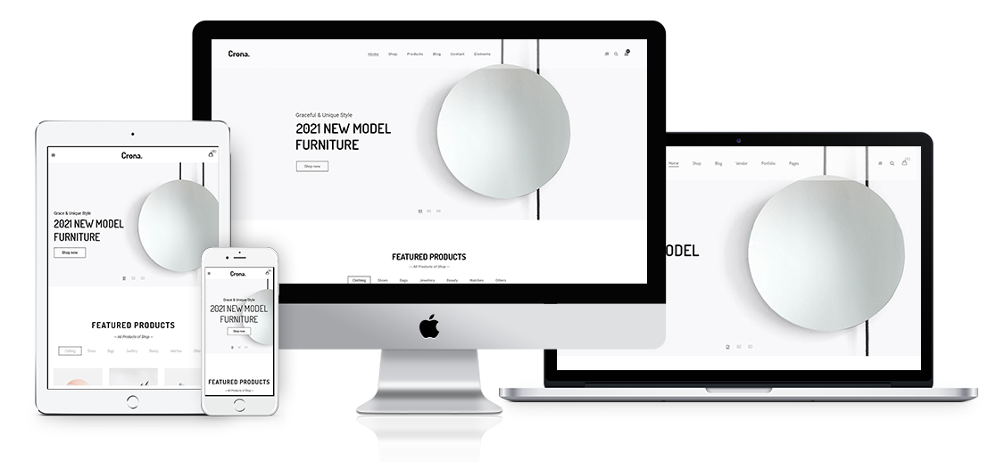Crona | Furniture Decoration WooCommerce WordPress Theme